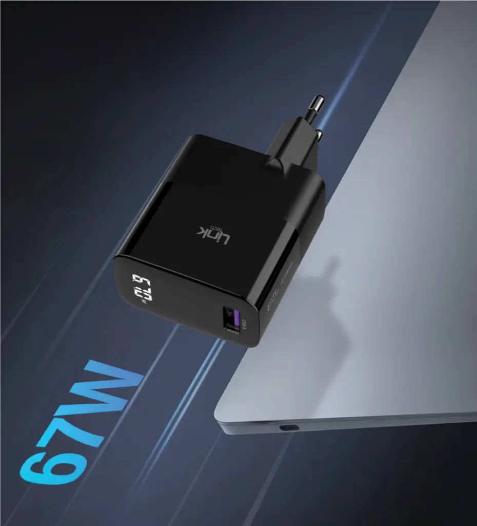 [市] QUAD LINK US7サイズ G860 Premium Tip-C Kablolu 67W Süper SI Şarj Adaptörü
